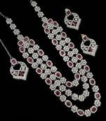 Neacklesh  set .moti  ,kundan