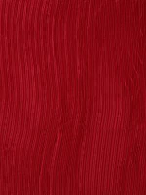 Women's Red Satin Platted Work Designer Saree with Blouse 2