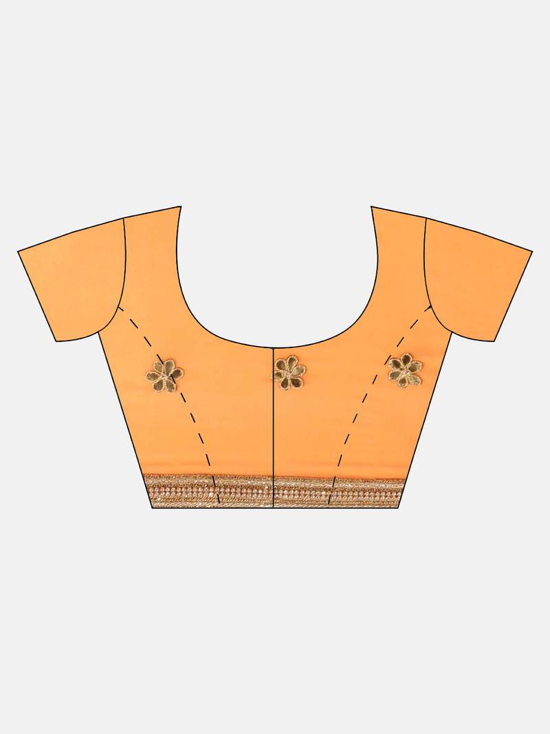 Hand Dyed Red Leheriya Pure Georgette Saree