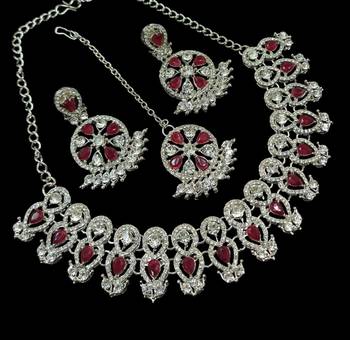 Neacklesh  set moti  kundan 1