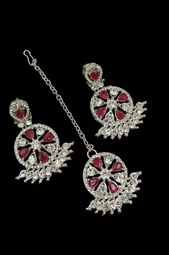 Neacklesh  set moti  kundan