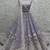 Lavender Embroidered Heavy Net Designer Lehenga With Blouse