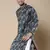 Men's designer & stylish printed traditional cotton kurta by sanwara