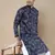 Men's designer & stylish printed traditional cotton kurta by sanwara