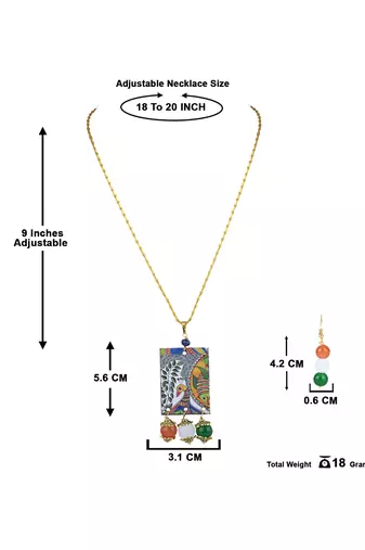 Tiranga/tricolour/national flag peacock pendant set handmade fashion jewellery for independence day