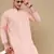 Unleash your style with men's pink chikankari designer kurta by sanwara