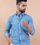 Jaipuri printed full sleeve shirt