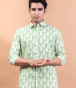 Paisley full sleeves cotton shirt
