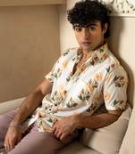 Sky blue stripes
single pocket 
formal shirt