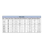 Wine colour abstract embroidered half sleeve linen shirt