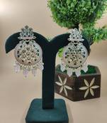   Beads, and Kundan Ethnic Earrings for Wo  - Lightweight Earrings