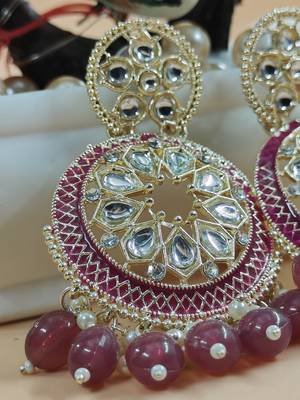   Rani Color, and Pearl Earrings for Wo  - Lightweight Earrings 2