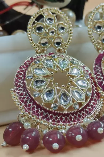   Rani Color, and Pearl Earrings for Wo  - Lightweight Earrings