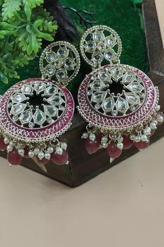   Rani Color, and Pearl Earrings for Wo  - Lightweight Earrings
