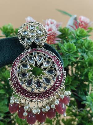   Rani Color, and Pearl Earrings for Wo  - Lightweight Earrings 4