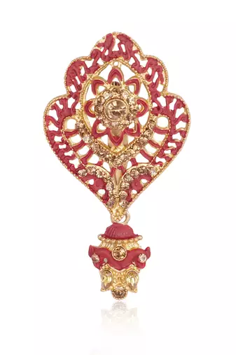   groom sherwani necklace moti mala layered for wedding | groom mala with brooch set