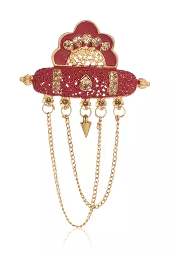   groom sherwani necklace moti mala layered for wedding | groom mala with brooch set
