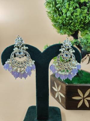   Beautiful Gold Plated Pearl Earrings for Wo  and Girls 1