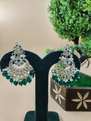   Beautiful Gold Plated Pearl Earrings for Wo  and Girls 1