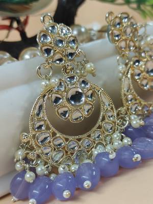   Beautiful Gold Plated Pearl Earrings for Wo  and Girls 4