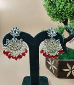   Traditional Chandbali earrings for wo  and girls