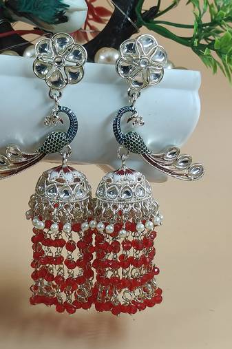   Earrings/ Gold-Plated Jhumki Earrings For Wo  And Girls