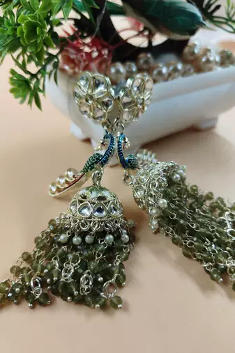   Earrings/ Gold-Plated Jhumki Earrings For Wo  And Girls