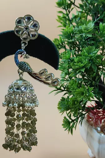   Earrings/ Gold-Plated Jhumki Earrings For Wo  And Girls