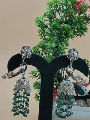   Earrings/ Gold-Plated Jhumki Earrings For Wo  And Girls 1