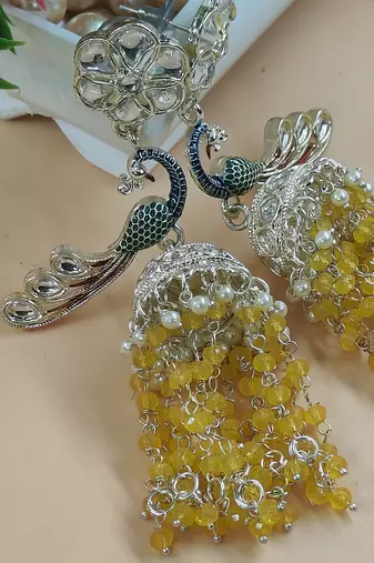  Earrings/ Gold-Plated Jhumki Earrings For Wo  And Girls