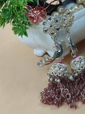  Earrings/ Gold-Plated Jhumki Earrings For Wo  And Girls 2
