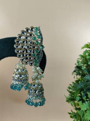   Earrings/ Gold-Plated Jhumki Earrings For Wo  And Girls 3