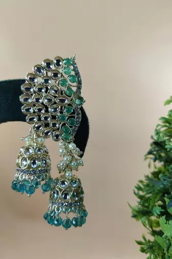   Earrings/ Gold-Plated Jhumki Earrings For Wo  And Girls