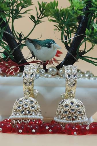   Traditional Bali Jhumka Earrings/ Earrings For Wo  And Girls