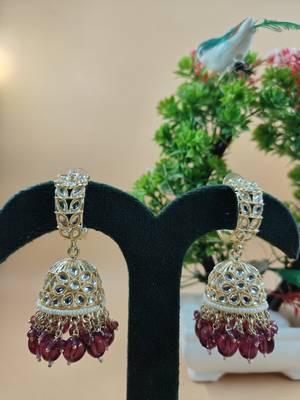   Traditional Bali Jhumka Earrings/ Earrings For Wo  And Girls 2