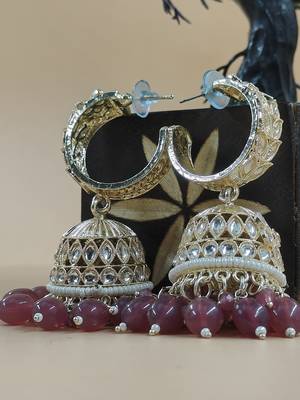   Traditional Bali Jhumka Earrings/ Earrings For Wo  And Girls 1