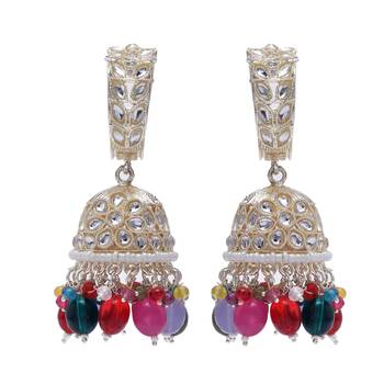   Traditional Bali Jhumka Earrings/ Earrings For Wo  And Girls 2