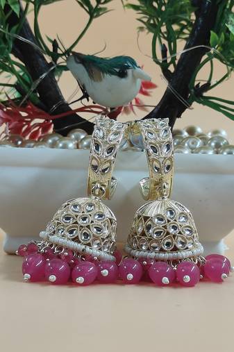 Jiyanshi Fashion Traditional Bali Jhumka Earrings/ Earrings For Women And Girls