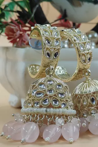   Traditional Bali Jhumka Earrings/ Earrings For Wo  And Girls