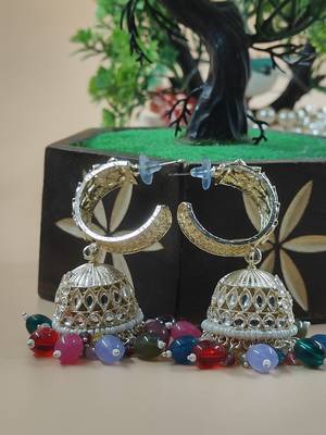   Traditional Bali Jhumka Earrings/ Earrings For Wo  And Girls 3