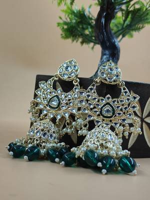   Traditional Jhumki Earrings/ Earrings For Wo  And Girls 1
