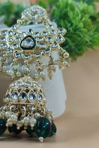   Traditional Jhumki Earrings/ Earrings For Wo  And Girls