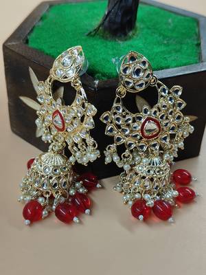   Traditional Jhumki Earrings/ Earrings For Wo  And Girls 1