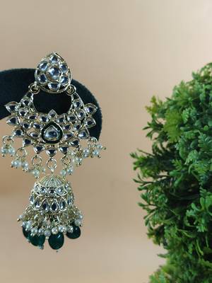   Traditional Jhumki Earrings/ Earrings For Wo  And Girls 4