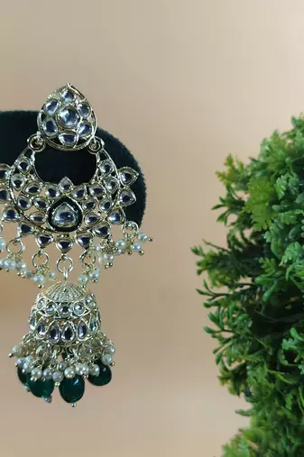   Traditional Jhumki Earrings/ Earrings For Wo  And Girls