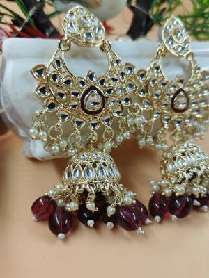   Traditional Jhumki Earrings/ Earrings For Wo  And Girls 3
