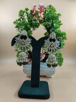   Traditional Jhumki Earrings/ Earrings For Wo  And Girls 2