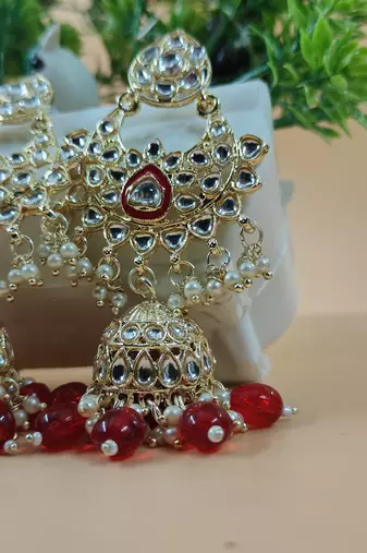   Traditional Jhumki Earrings/ Earrings For Wo  And Girls