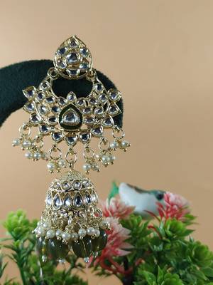   Traditional Jhumki Earrings/ Earrings For Wo  And Girls 3