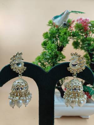   Traditional Jhumki Earrings/ Earrings For Wo  And Girls 2